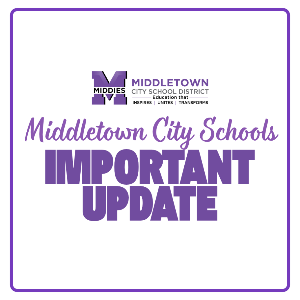 Middletown City Schools Important Update